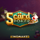 okada play app 5 Card Poker cards game